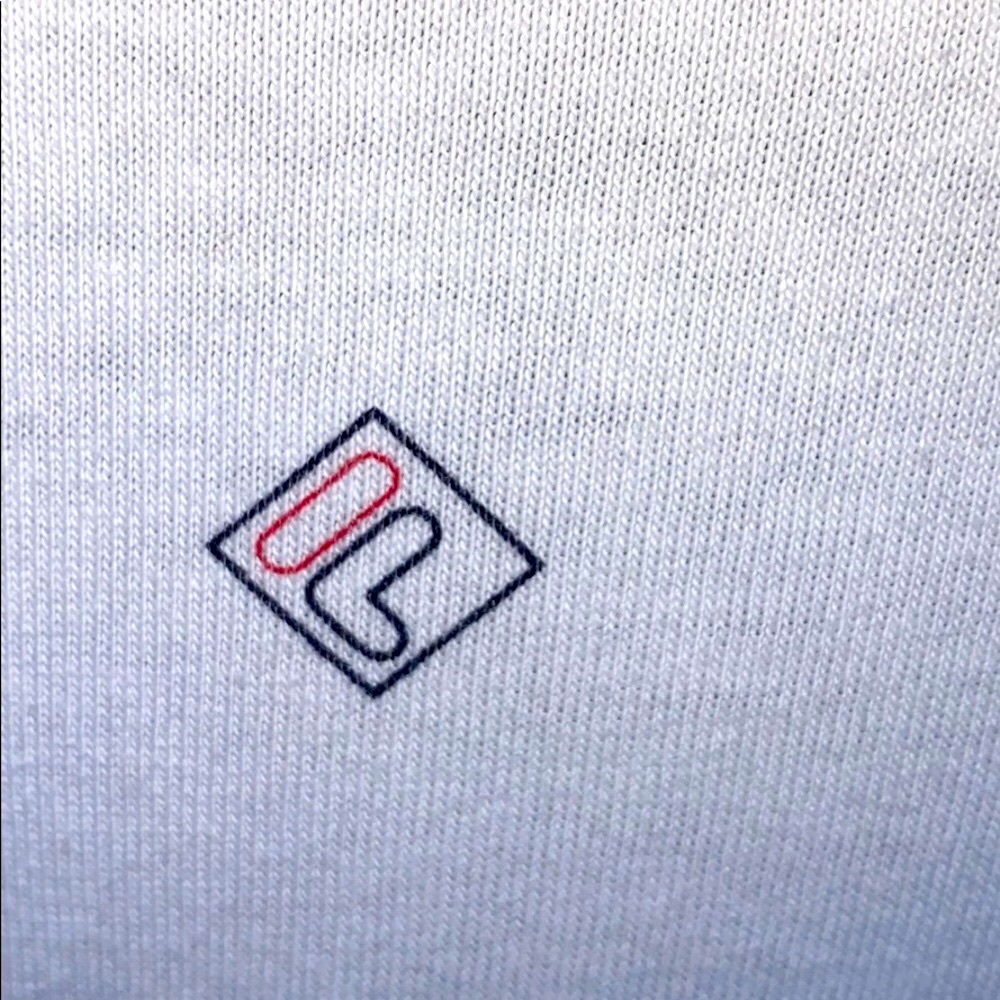 Vintage FIla Logo Print w/Woven Embroidered Logo. - Picture 7 of 10
